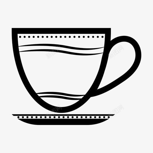 杯子咖啡气味图标svg_新图网 https://ixintu.com 咖啡 杯子 气味 茶