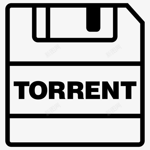 保存torrent文件保存图标svg_新图网 https://ixintu.com 保存torrent 保存图标 文件