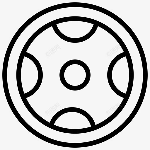 轮毂盖汽车道路图标svg_新图网 https://ixintu.com 汽车 车轮 车辆 轮毂盖 道路