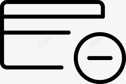 卡银行钱图标svg_新图网 https://ixintu.com 卡 支付 金融支付 钱 银行