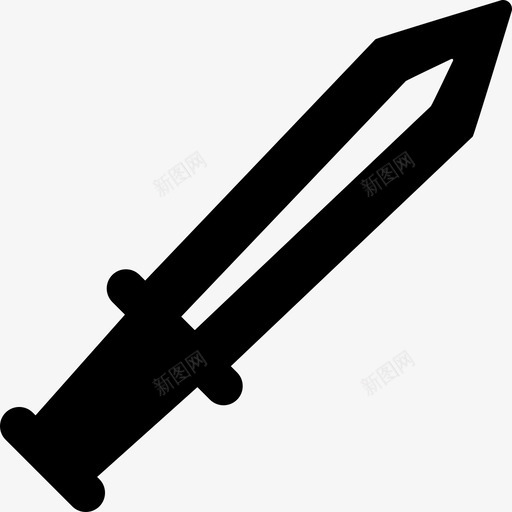 剑中世纪金属图标svg_新图网 https://ixintu.com 中世纪 剑 武器 金属 钢