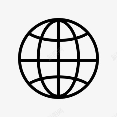 地球行星学校地球仪图标图标