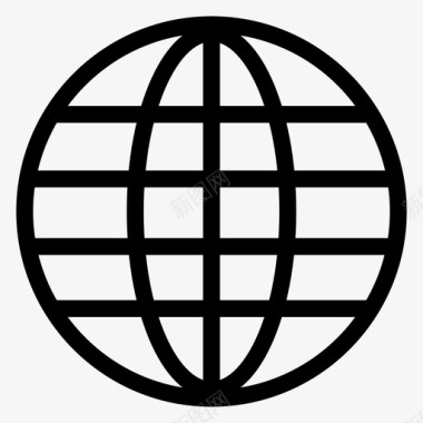 地球全球星球图标图标