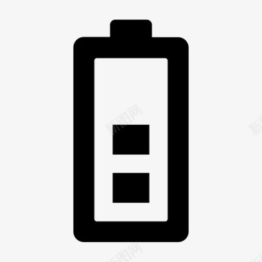 电池蓄电池电源图标图标
