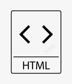 超文本html文件超文本web图标高清图片