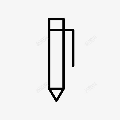 钢笔墨水纸张图标svg_新图网 https://ixintu.com 书写 墨水 签名 纸张 钢笔