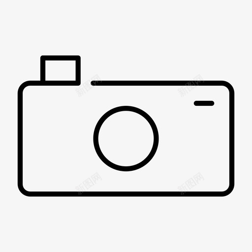 相机数码相机镜头图标svg_新图网 https://ixintu.com 数码相机 相机 设备间隙精细 镜头 镜头相机