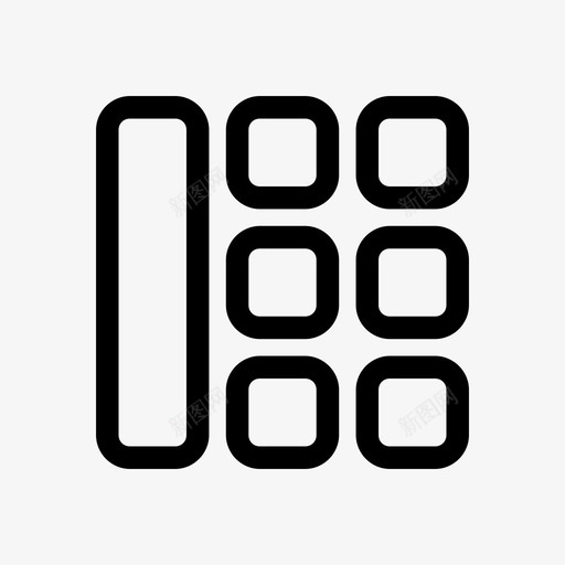 列左内容图标svg_新图网 https://ixintu.com 内容 列左 布局 设计