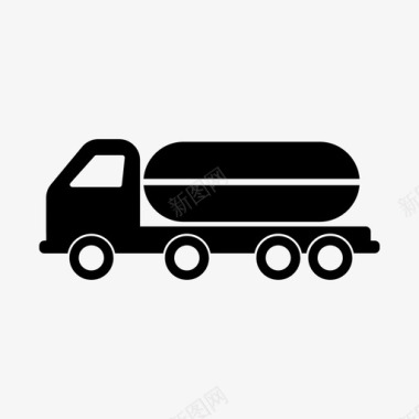重型载货卡车图标图标