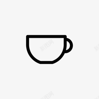 咖啡啤酒咖啡杯图标图标