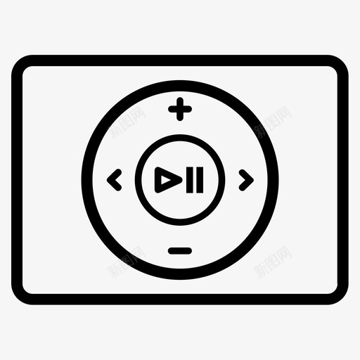 mp3便携式电子产品mp3播放器图标svg_新图网 https://ixintu.com mp3 mp3播放器 便携式电子产品