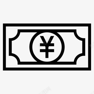 账户货币日元图标图标