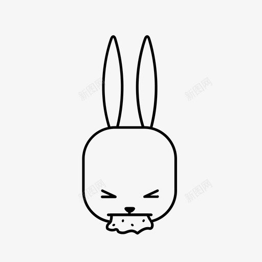 barfbunny复活节兔子图标svg_新图网 https://ixintu.com barfbunny 兔子 呕吐物 复活节 复活节兔子表情符号