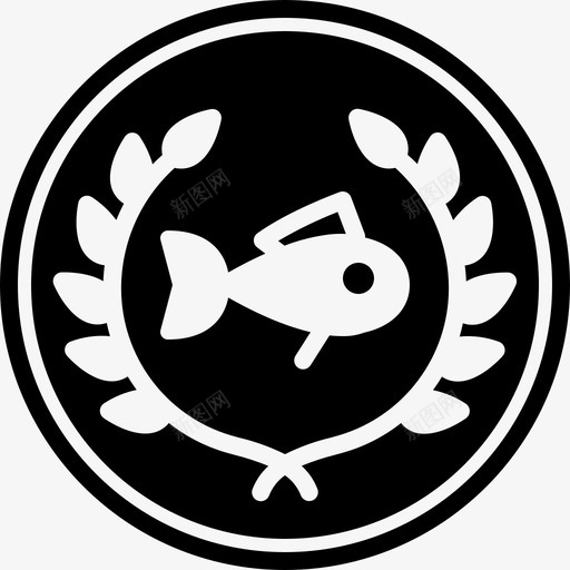 最佳鱼水族馆奖励图标svg_新图网 https://ixintu.com 奖励 最佳鱼 水族馆 美味奖励雕文 钓鱼