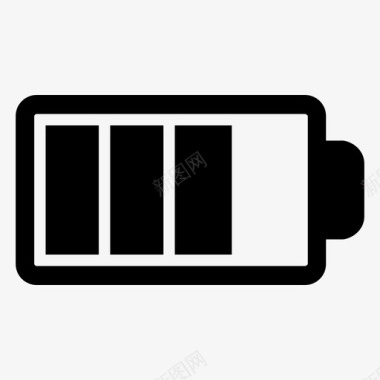 电池电池充电高图标图标