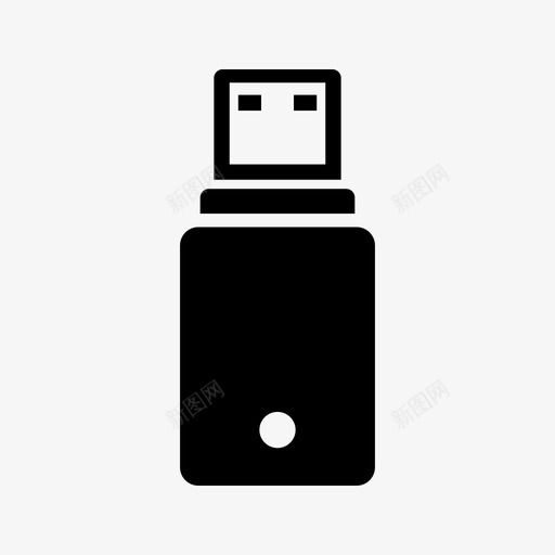 pendrive数据图标svg_新图网 https://ixintu.com pendrive 数据