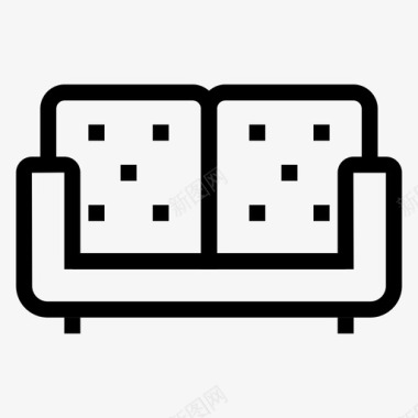 家具椅子内饰图标图标