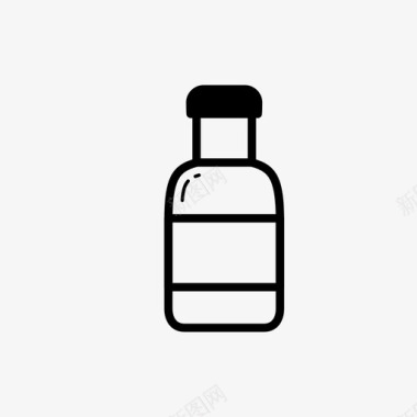 玻璃瓶瓶子调味品图标图标