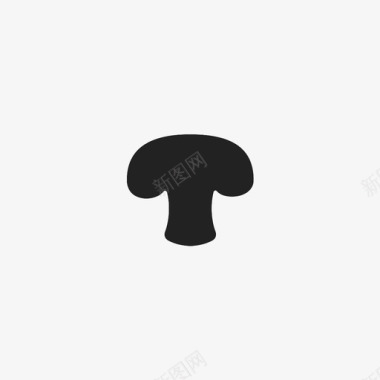 蘑菇健康蔬菜图标图标