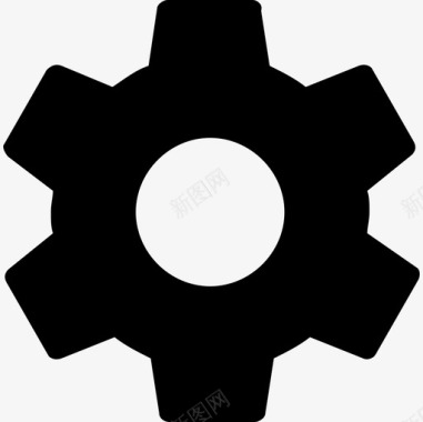 设置齿轮按钮材质单色图标图标