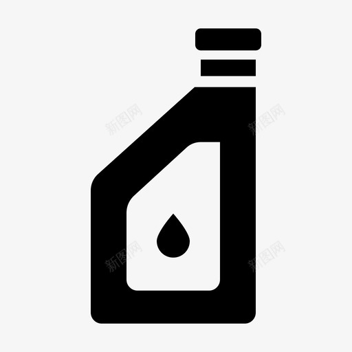润滑油机油汽车维修标志图标svg_新图网 https://ixintu.com 机油 汽车维修标志 润滑油