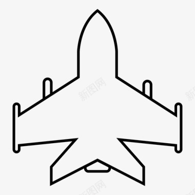 战斗机飞机车辆图标图标