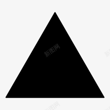 三角形形状图标图标