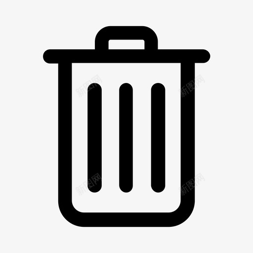 垃圾箱删除书桌垃圾箱图标svg_新图网 https://ixintu.com 书桌垃圾箱 删除 垃圾桶 垃圾箱 移除