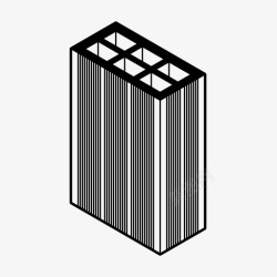 陶瓷墙砖建筑陶瓷块图标高清图片