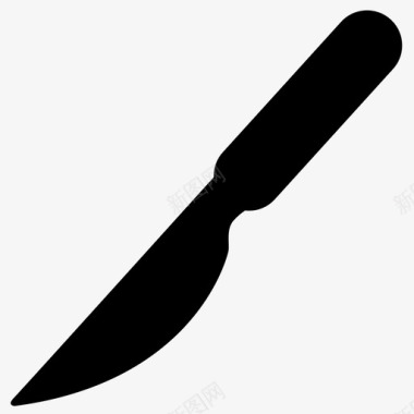 刀餐具厨房工具图标图标