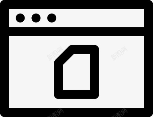 浏览器文档计算机数据图标图标
