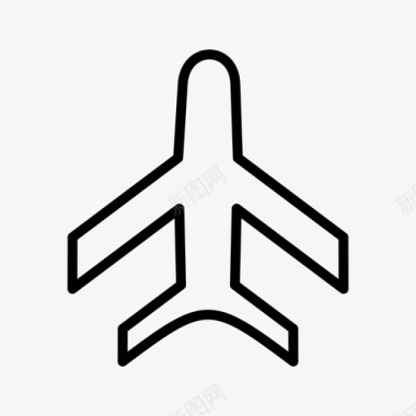 飞机飞行基本用户界面图标图标