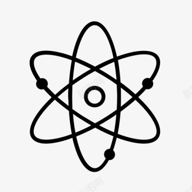 原子原子结构教育图标图标
