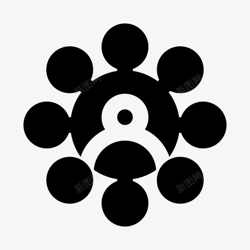能力连接其他图标svg_新图网 https://ixintu.com 其他 能力 连接