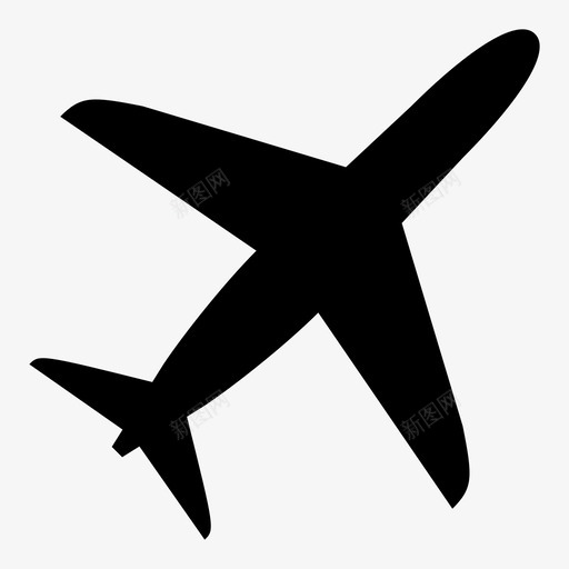 飞机机场象形文字第一卷图标svg_新图网 https://ixintu.com 机场 象形文字第一卷 飞机