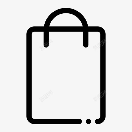 购物购物袋时尚图标svg_新图网 https://ixintu.com 储藏室 时尚 纸袋 购物 购物袋