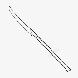 长柄武器长柄剑武器图标高清图片