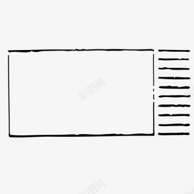 邮票框架信件图标图标