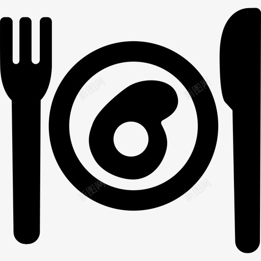 餐厅标志标志机场和旅游图标svg_新图网 https://ixintu.com 机场和旅游 标志 餐厅标志