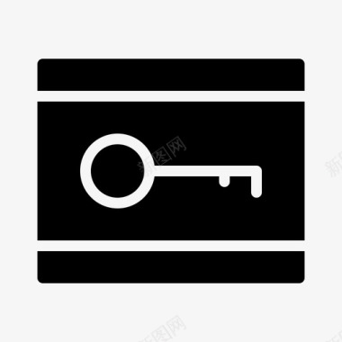 密码钥匙锁图标图标