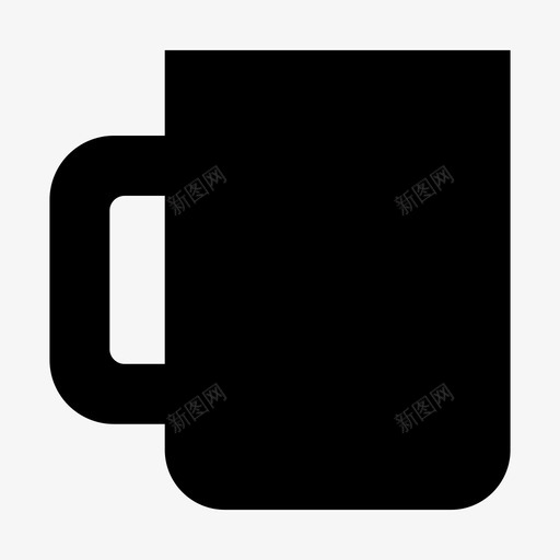 杯子咖啡杯茶杯图标svg_新图网 https://ixintu.com 厨房和食物 咖啡杯 杯子 茶杯