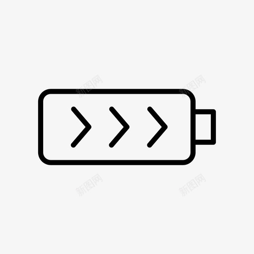 电池充电电动插电图标svg_新图网 https://ixintu.com 插电 电动 电池充电