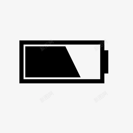 低电量充电指示灯图标svg_新图网 https://ixintu.com 低电量 充电 指示灯