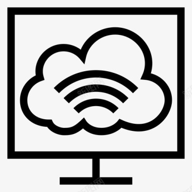 wifi网络信号图标图标