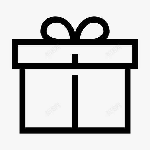 礼品生日礼物庆祝图标svg_新图网 https://ixintu.com 包装礼物 圣诞礼物 庆祝 生日礼物 礼品 礼品盒