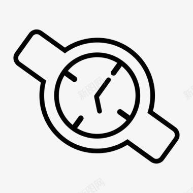手表时钟时间图标图标