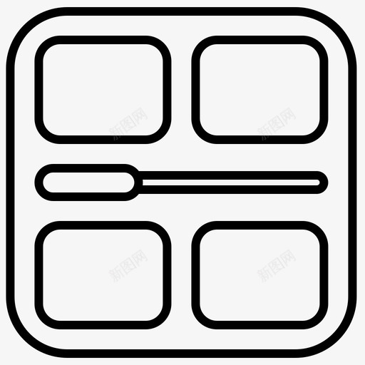 化妆眼部眼影图标svg_新图网 https://ixintu.com 化妆 套装 时装 眼影 眼部 美容