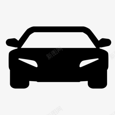 汽车汽车驾驶汽车租赁图标图标