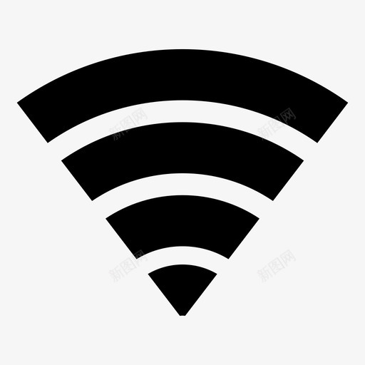 wifi用户界面图标svg_新图网 https://ixintu.com wifi 用户界面