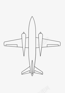 飞机天空旅行图标图标